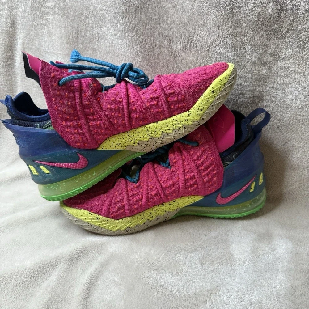 Size 7 - Nike LeBron 18 Los Angeles By Night 2020